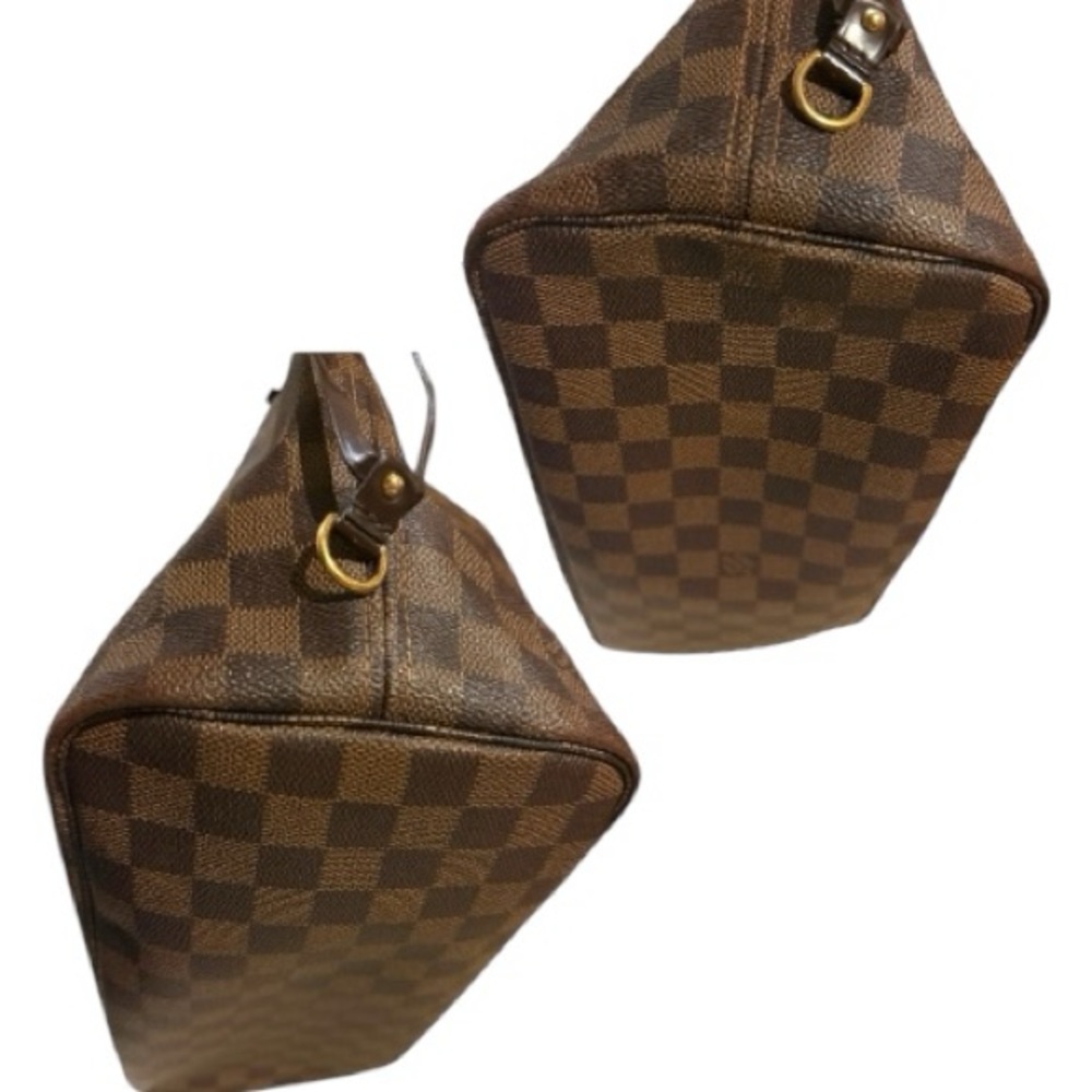 LOUIS VUITTON Neverfull MM Damier Ebene/Cherry - Picture 9 of 11